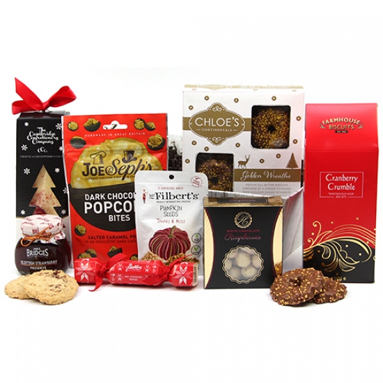Gourmet Christmas Treat Hamper Delivery to UK