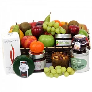 Fruitalicious Cheese Hamper Delivery to UK