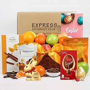 Easter Chocolate Nuts Fresh Fruit Hamper