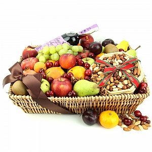 Festive Fruit Basket delivery to UK [United Kingdom]