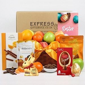 Easter Chocolate Nuts Fresh Fruit Hamper