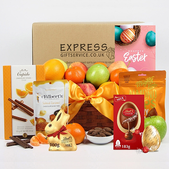 Easter Chocolate Nuts Fresh Fruit Hamper